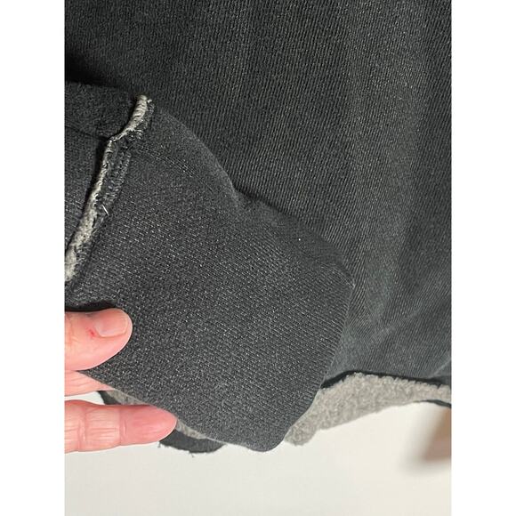 Free People Snow Bunny Mock Neck Pullover Gray, White, Red Sweater Women's Sm - Picture 4 of 12